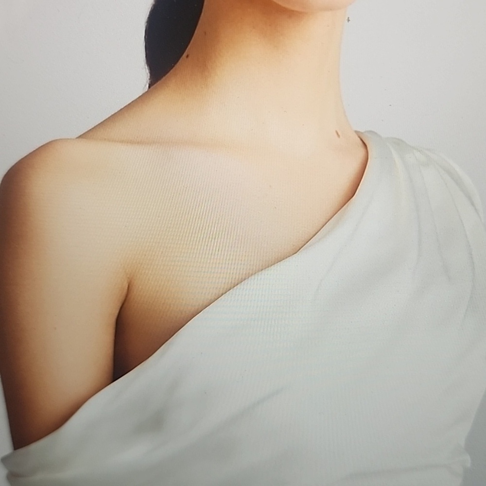 ZAC POSEN ONE SHOULDER DRAPE JUMPSUIT SIZE 2 - Picture 4 of 7
